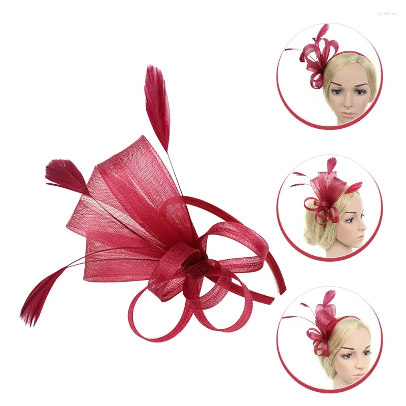 Bandanas Cocktail Party Hat Fascinator Hats Tea Decorations For Women Fasinators The Hair Fascinators Stylish Headbands