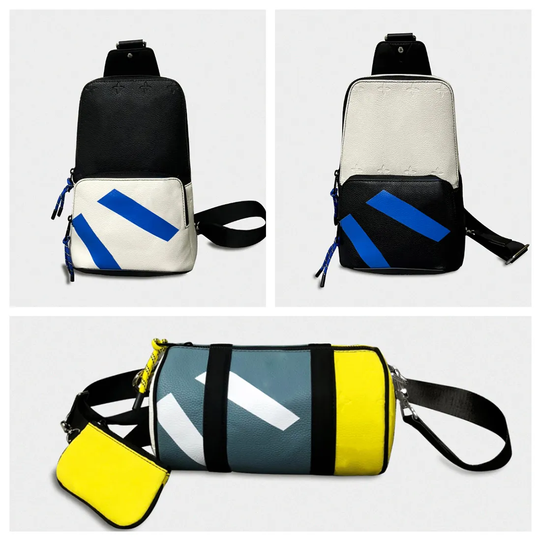 Unisex sportowa torba crossbody designer Portownik krzyżowy Portfel Avenue Torka na ramię na ramię na zewnątrz torba sportowa moda kolorowy poduszka poduszka torba szybka torba