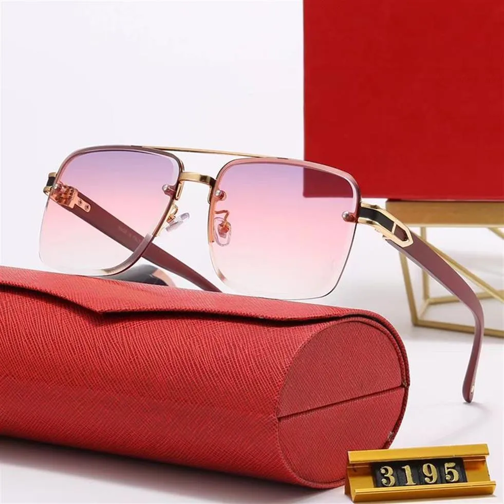 Человек Carti Glasses Дизайнерские солнцезащитные очки для женщин мода на открытом воздухе Введнечально классическое стиль очки ретро -унисекс -очки