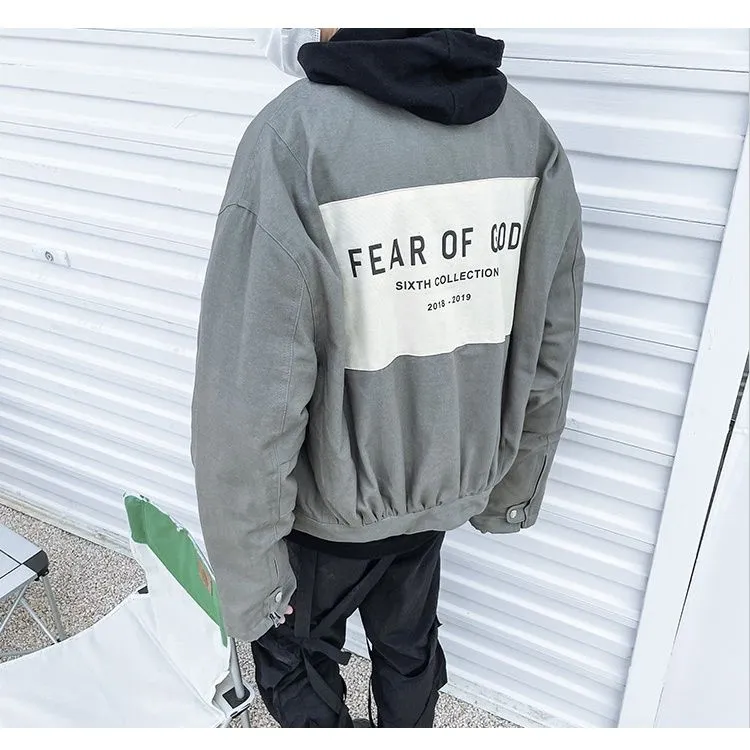 2024春の新作 DHgate.com:FOG-inspired 2024 Suit Cotton Patch MA-1 Season ジャケット・アウター