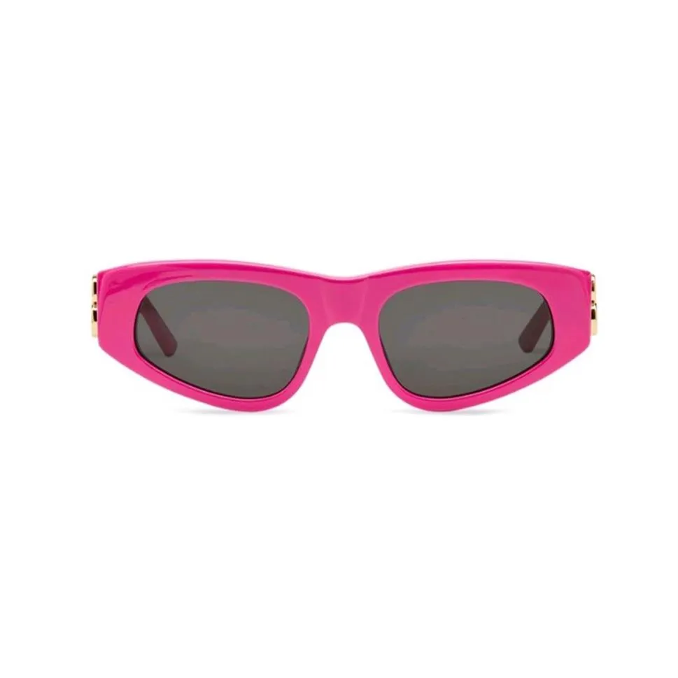 0095 occhiali da sole ovali grigi rosa per donne occhiali da sole in forma francese occhiali estivi con box246h