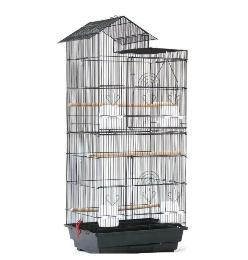 39quot Stahlvogel -Papagei Cage Canary Shotel Cockatiel W Wo Qyltvg Packung20103898921