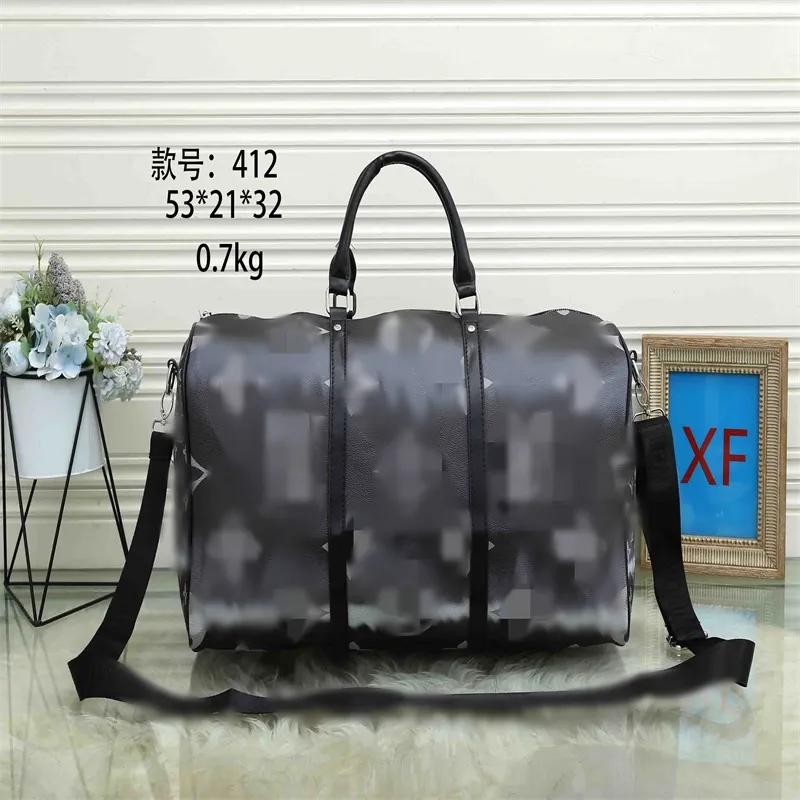 AAA Top 55cm Designer Duffel Bag Large Capacity Embossed Travel Bag