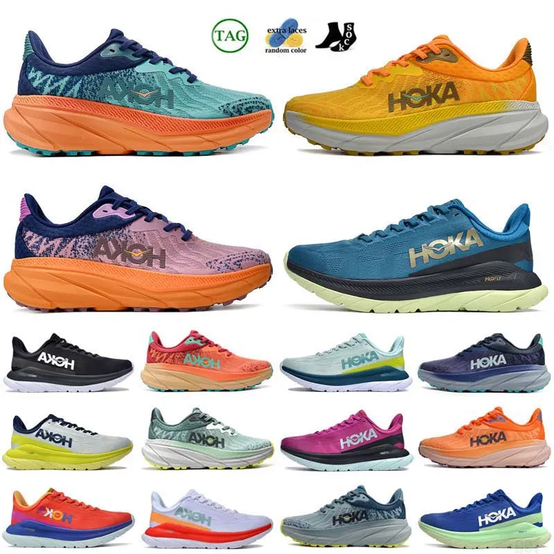 Hoka Bondi 8 Running Shoes Triple Black, Coastal Sky Shift, And Blue