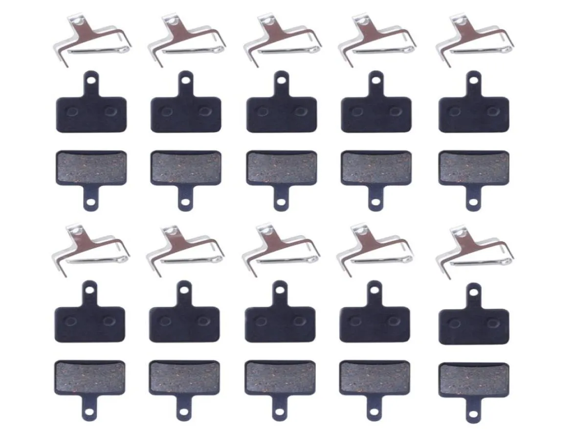 10ペアセミメタリックMTBマウンテンバイク自転車ブレーキパーツパーツB01S M416 447 446 455 355 395 315 375 395 HDM 290 300 2205172409261