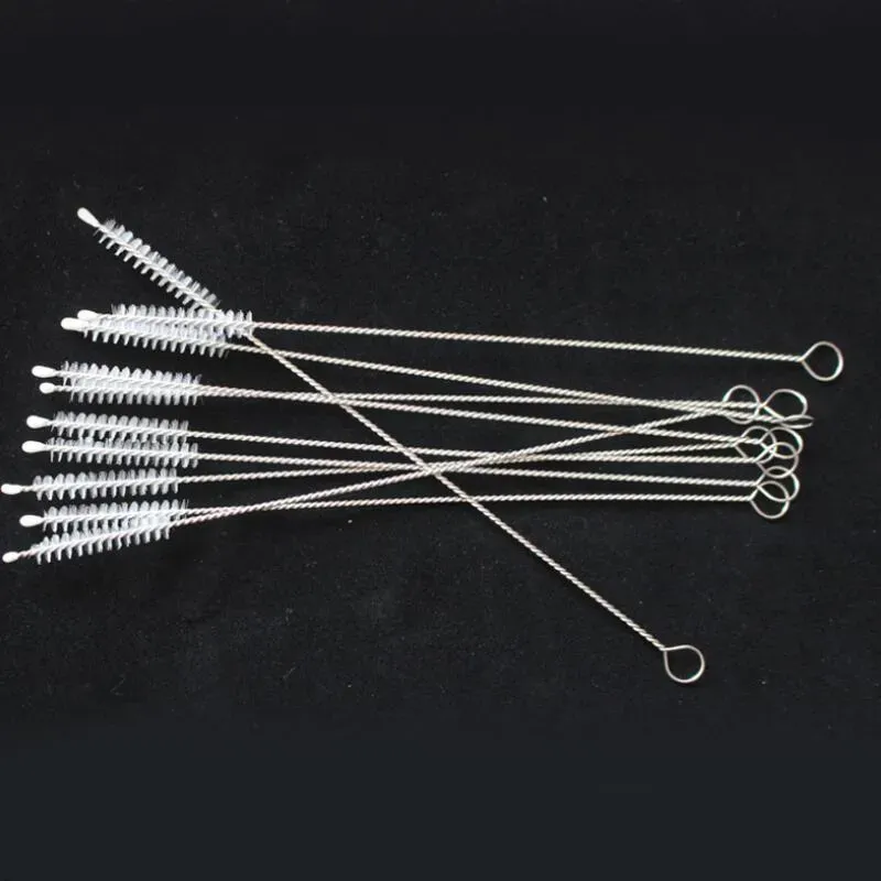 Pipe Cleaners Nylon Straw Cleaners Cleaning Brush For Drinking Pipe Stainless Steel Pipe Cleaner Straw Brushes