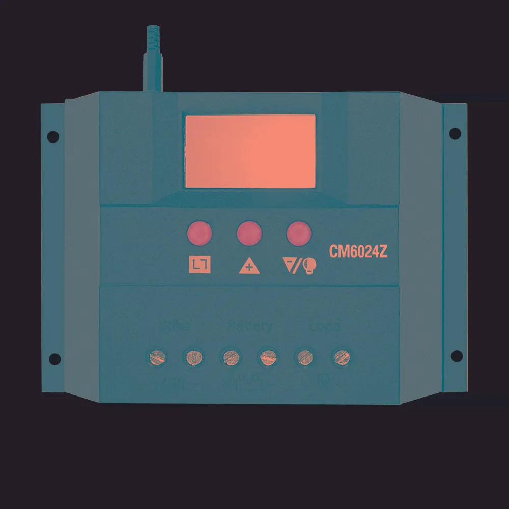 Tillbehör 12V/24V 30A 40A 50A 60A Solar Controller Auto Regulator Charger Controllers Batteriladdning PWM -laddning för belysning