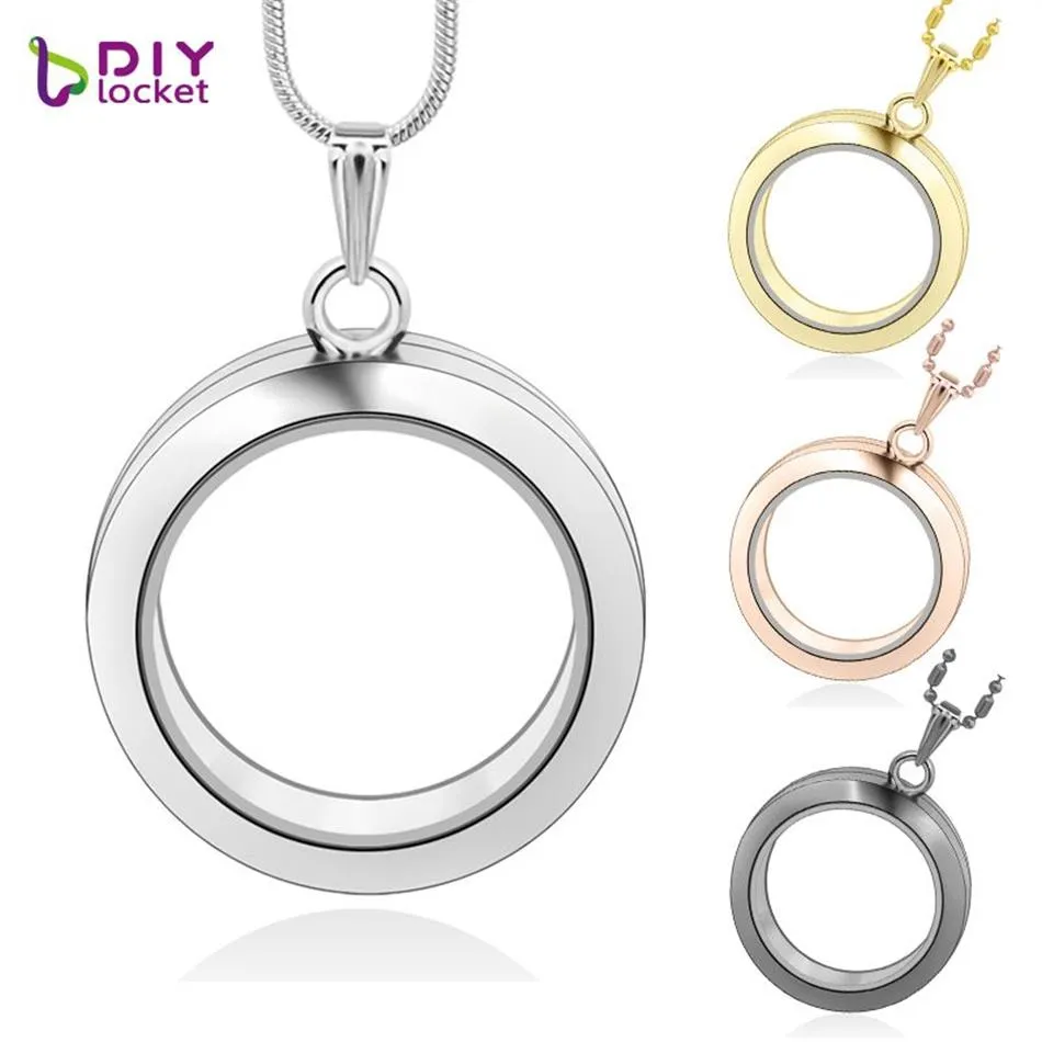 30mm Round magnetic glass floating charm locket Zinc Alloy chains included for LSFL02247K