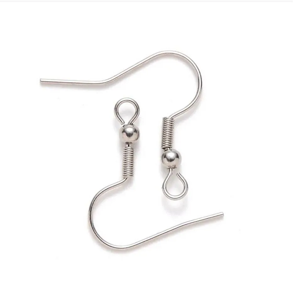 500 pcs 316L Stainless steel ear hook make earrings material DIY ear jewelry2986