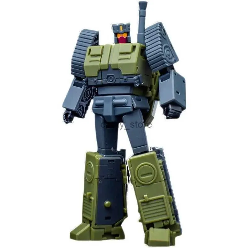 Andra leksaker B51 Model Toys G1 Heavy Magic IDW MS Series Gunne Toys Transformation Brawl MS-B51 MS Deformerad Square Robot Action Figurel231223