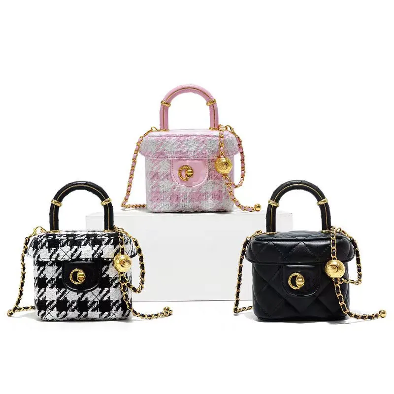 Designer 2024 Caviar 100% Genuine Leather Ladies Handbags Cowhide Wallets Messenger Bags Qui Ed Flap Original Quality