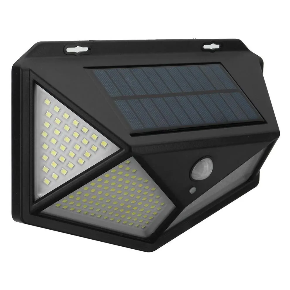 LED Solar Street Wall Light Motion Motion Sensor Outdoor Lamp IP65 - بدون 298R
