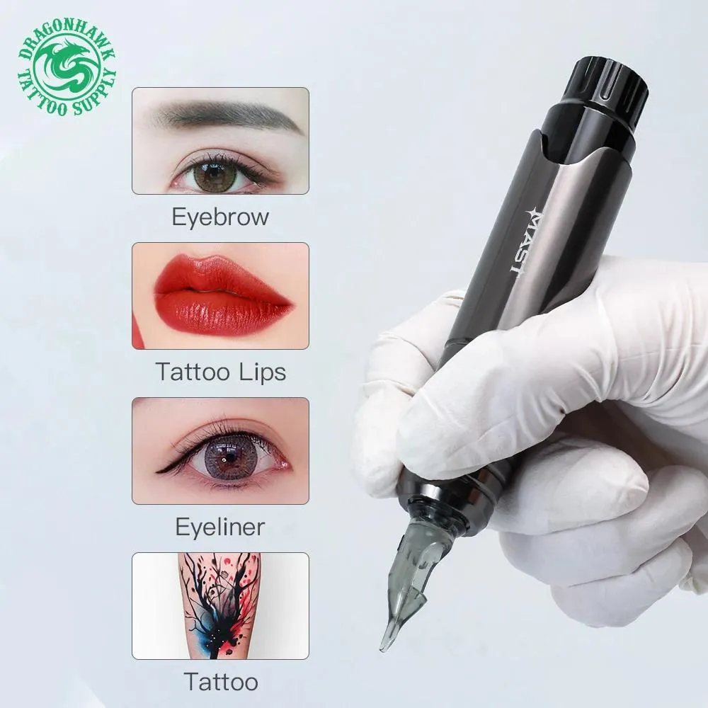 MASKIN MAST P10 TATTOO PEN ROTARY TOP Permanent Makeup Hine Eyebrow Lips Dragonhawk Tattoo Gun Supplies