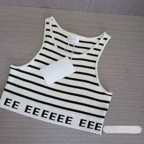 Mouwloze vestontwerpers Letter Celins top t shirts dames kleding mode sexy dames strandtanks tops voor vakantie 5xdf