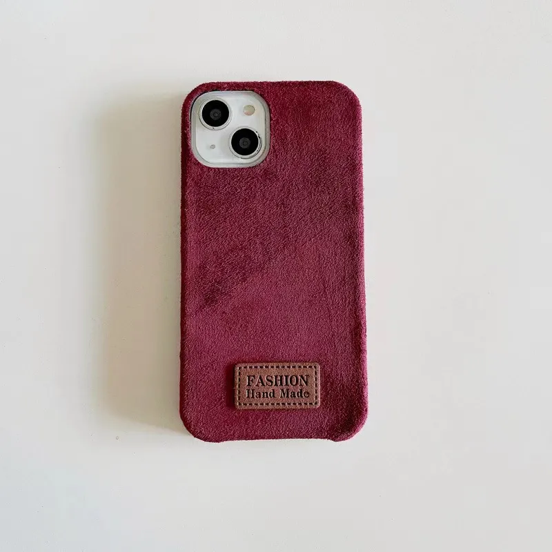 Współpracuje z iPhone15 High-end Fur Case 12pro LadySilee iPhone11