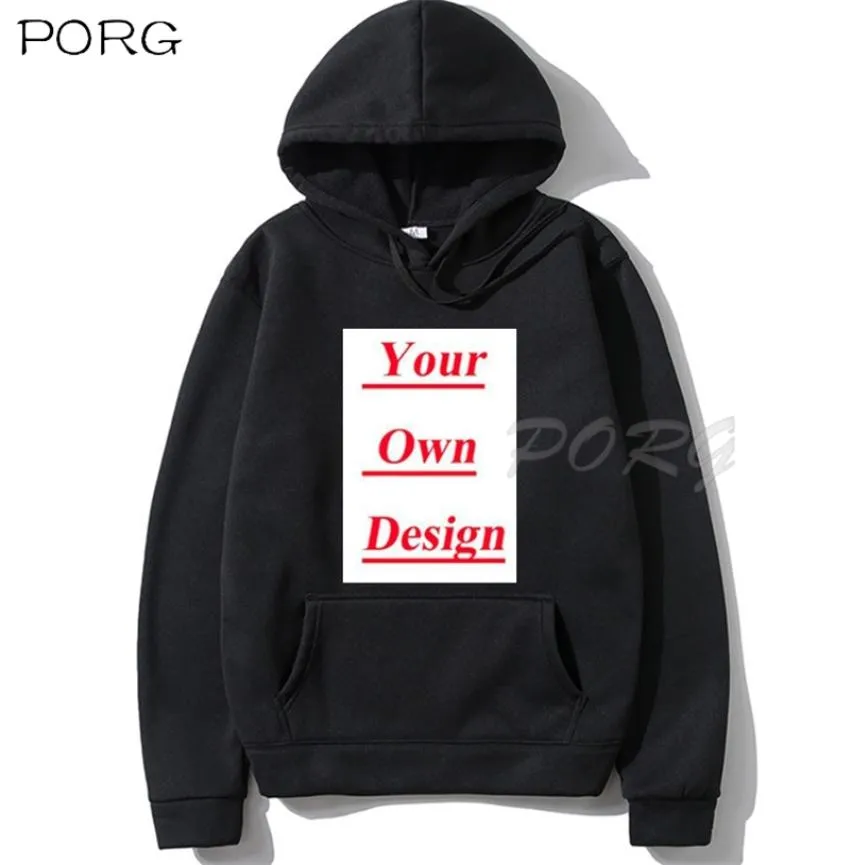 MEN039S Hoodies Sweatshirts Custom Hoodies Black White Pink Red Grey Navy Blue Hoodwear Streetwear Winter Herren Hoodies Unisex Hoo9273935