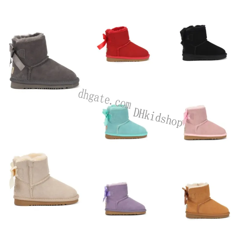 Bottes de neige des filles ultra mini bottes pour les tout-petits chaussures de nei