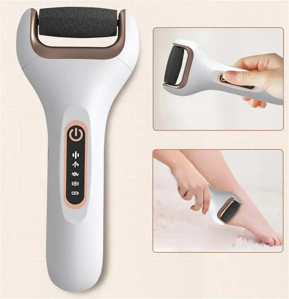 Archivo eléctrico de pie de pie muerto Piedras de cuidados Máquina de molienda Herramientas de pedicura Profesional Callus Remover Esfoliante 231222