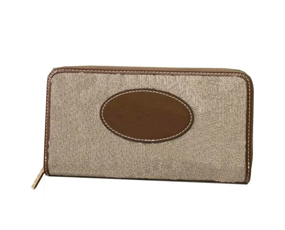 Luxury Horsebit Designer Bee Wallet For Women Zipper Round