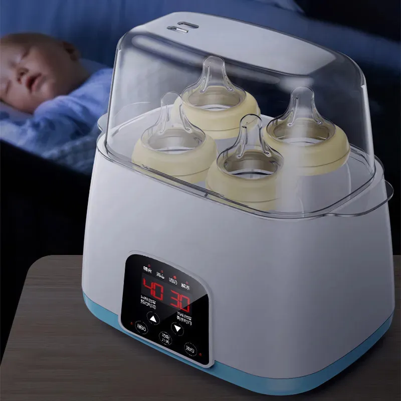 Baby Bottle Sterilizer 6 i 1 Multifunktion Automatisk Intelligent Thermostat Baby Milk Bottle Desinfection Baby Bottle Warmer 231222