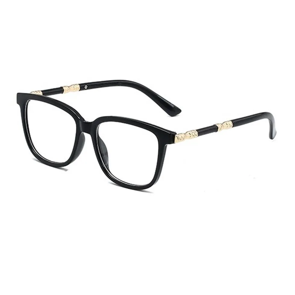 Plain Men Women Retro Brand Okulary Square Frame Projektant mody okulary 2184 Casual Unisex Classic Eyevear303c