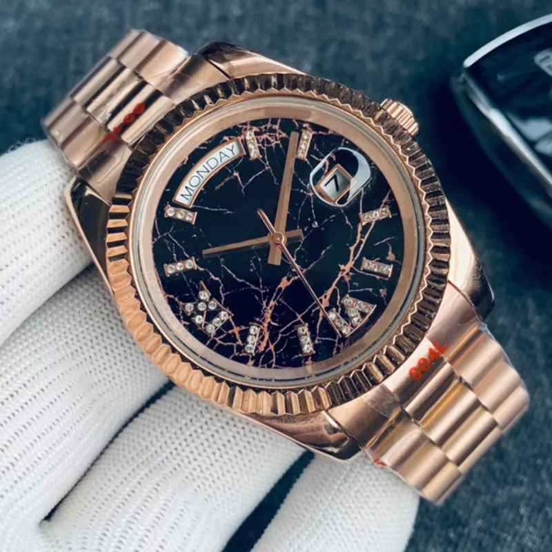 Montre de luxe Machinerie automatique Watch 41mm Watch en acier inoxydable Designer Watch 2813 Mouvement Business Casual Business Watch
