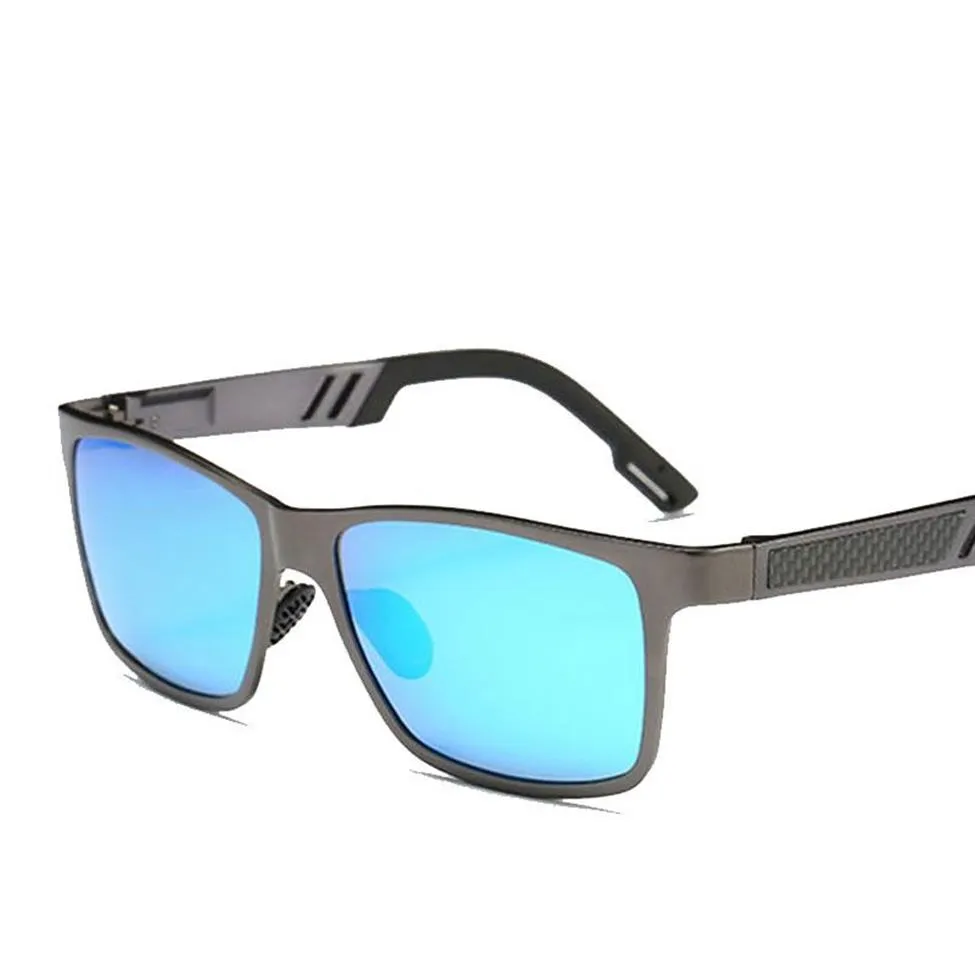 2021 Модные солнцезащитные очки алюминиевые магниевые поляризованные очки мужчины бренд солнце