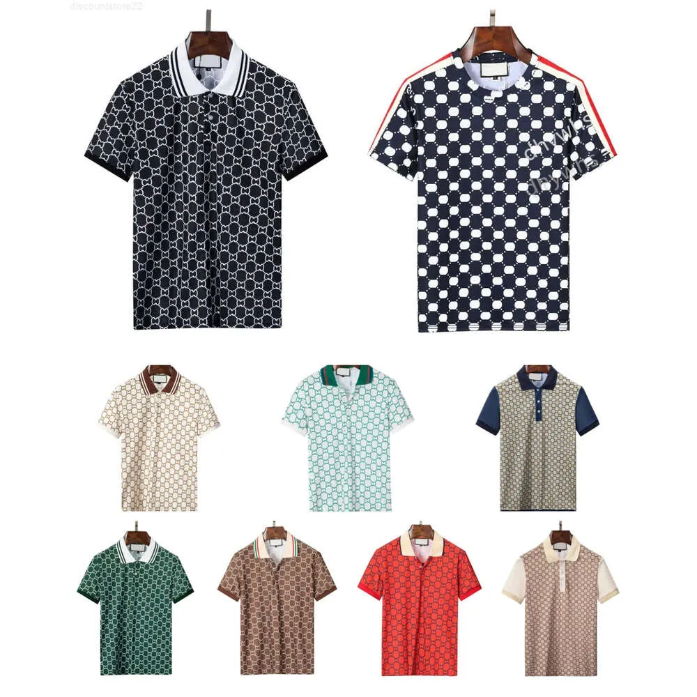 Ggity Men's Fashion Polo Shirt Luxury Italian Men'sTシャツ半袖ファッションカジュアルメンズサマーズTシャツさまざまな色