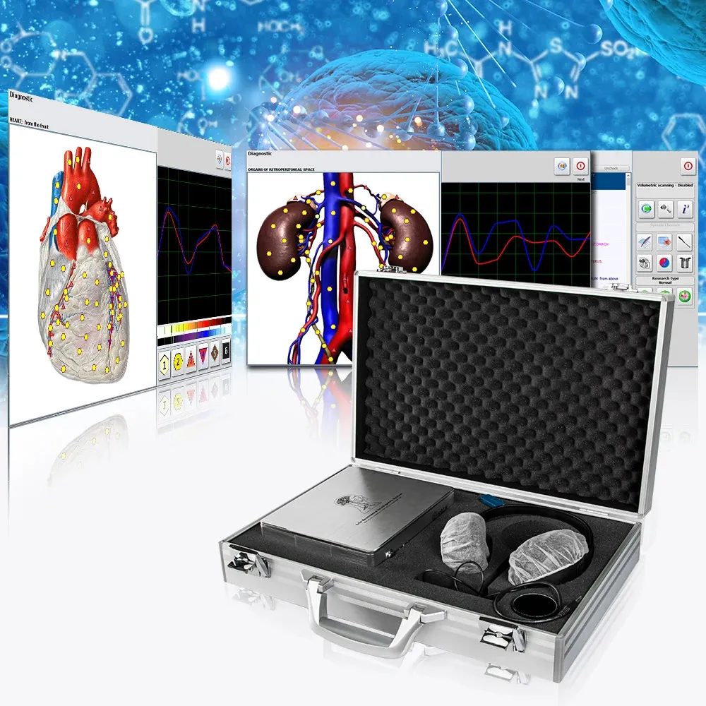 Metatron 4025 Hunter NLS Biofeedback 8d 18d 25d Metapathia Gr Bioresonance Health Analyzer Machine Full Body Scanner Device 2023 231222