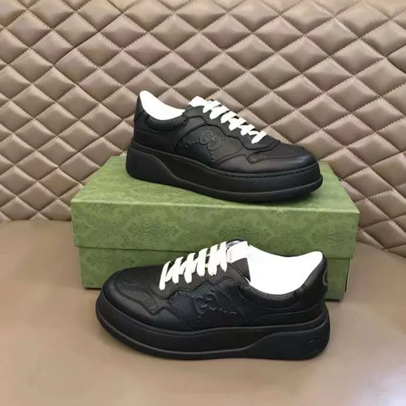 Homens famosos Mulheres Sapatos casuais tênis tênis Itália delicada tops baixos Black White Grid Leather Platforms Designer Breathable Fitness Running Treinadores Caixa EU 35-46