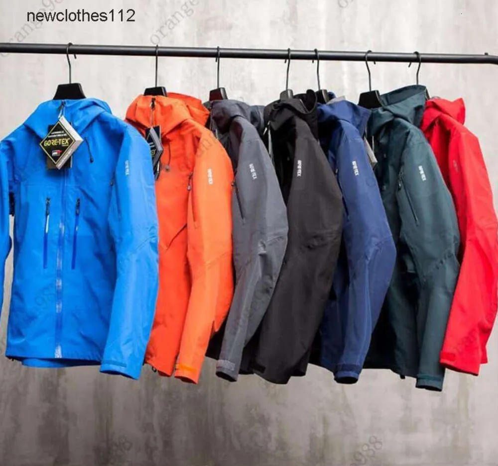 Giacca ad arco uomo designer giacca cp con cappuccio tech nylon impermeabile arcterxy di alta qualità cappotto a vento leggero sporci