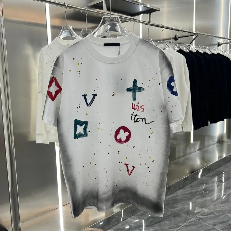 2023 męskie projektanci T -koszule luźne koszulki marki modne
