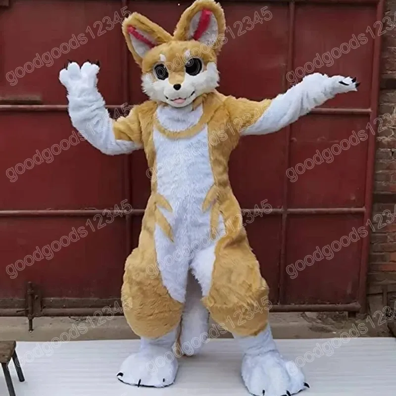 Husky Dog Fursuit Mascot Costume Adult Size Cartoon Character Outfit ...