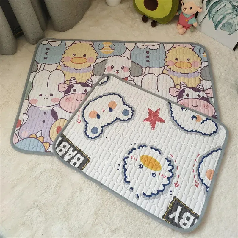 Wielokrotnego użytku Maty Zmiana dziecka pokrywa 50 x 70 cm Mattress pieluszkowy dla Born Waterproof Waterproof Pats Play Mat 231222