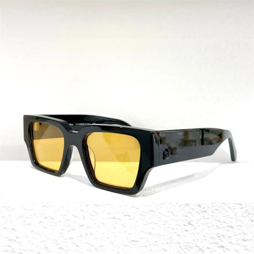 Hommes hors lunettes de soleil Protection UV OMRI010 FEMMES GÉNÉRAIRES FULL CALL BIG MIRROR LEGS STÉRÉO LOGO MASSE SUN LIGNESSESSESSESSESS RÉGLANCE264O