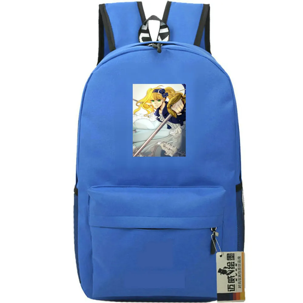 Элизабет Этель Корделия Мидфорд рюкзак Black Butler Day Pack School Bag Print Rucksack Sport Schoolbag Outdoor Daypack