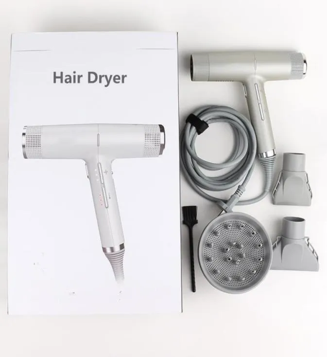 IQ Haartrockner professioneller Salon -Werkzeuge Flow Trockner Hitze Supergeschwindigkeit Blähne Trockenhaartrockner Euukus Stecker schnell 4678887