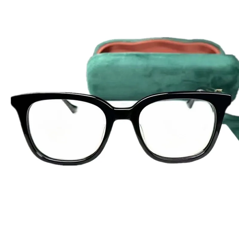 Concise Unisex Square Designer Eyeglasses Colorful Stripe 2024 Collection