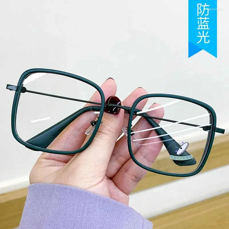 Stylish Blue Light Blocking Square spectacles frames for ladies for Women