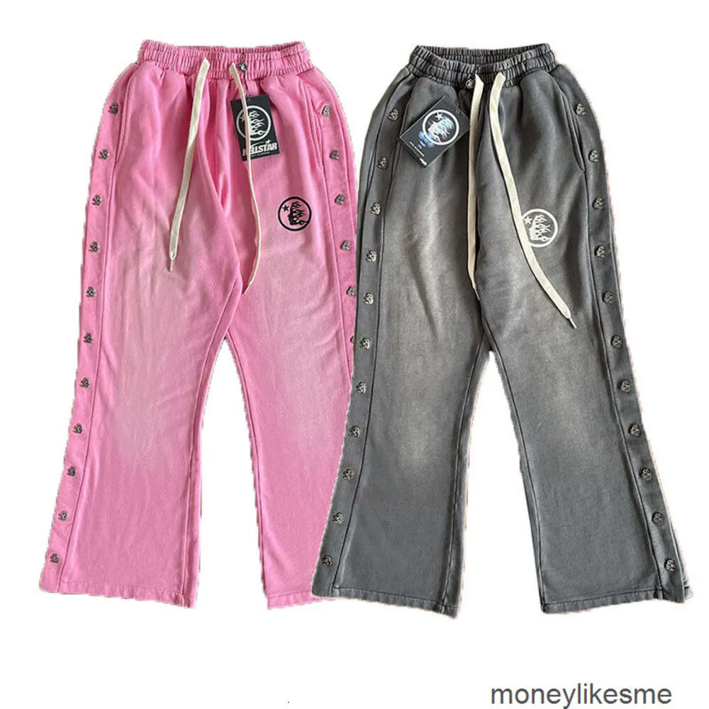 Unisex Streetwear Jogger Pants Designer Casual Trousers, Button Breasted,  Washed Loose Fit, High Street Style Sweatpants