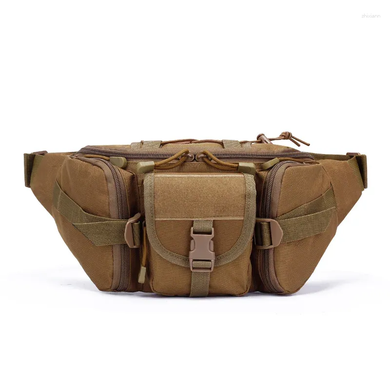 Cosmetische tassen Stock Outdoor Sport Belt Fanny Pack met multi -pocket Travel Running Taille Phone Bag Packs