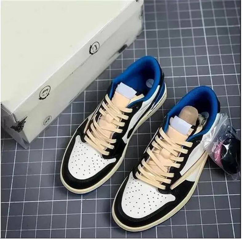 Womens Jumpman 1 Military Blue Leather Basketball Shoes From