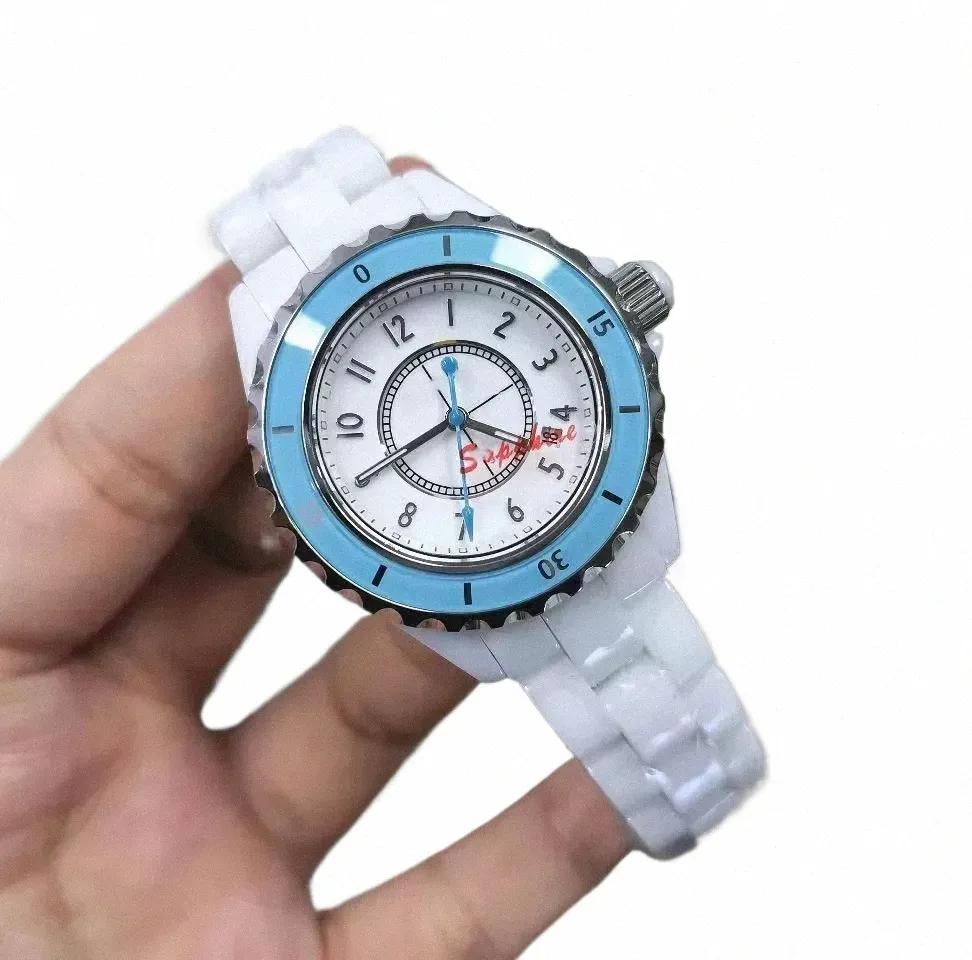 Women's Watch Ceramic's Watch Fashion Fashion Style Style Watch Brand 35mm No Box 27Di#