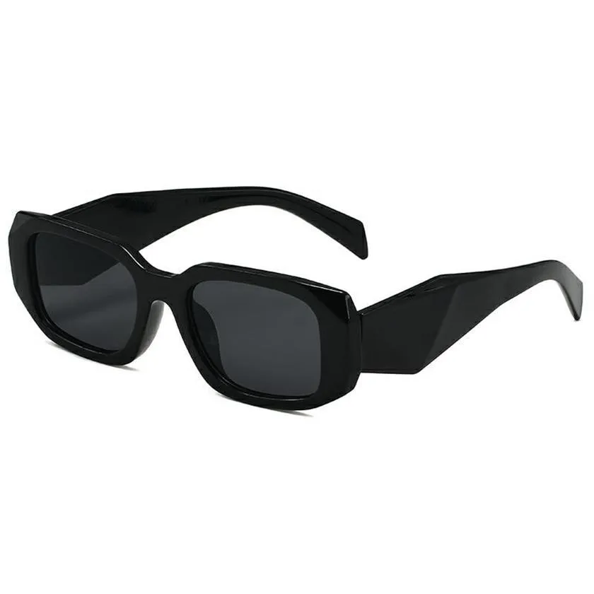 Top luxuriöse Sonnenbrille Rechteckige schwarze Frau Polaroid Linsen Designer Damen Herren Goggle Senior Eyewear für Frauen Brillen Rahmen 290c