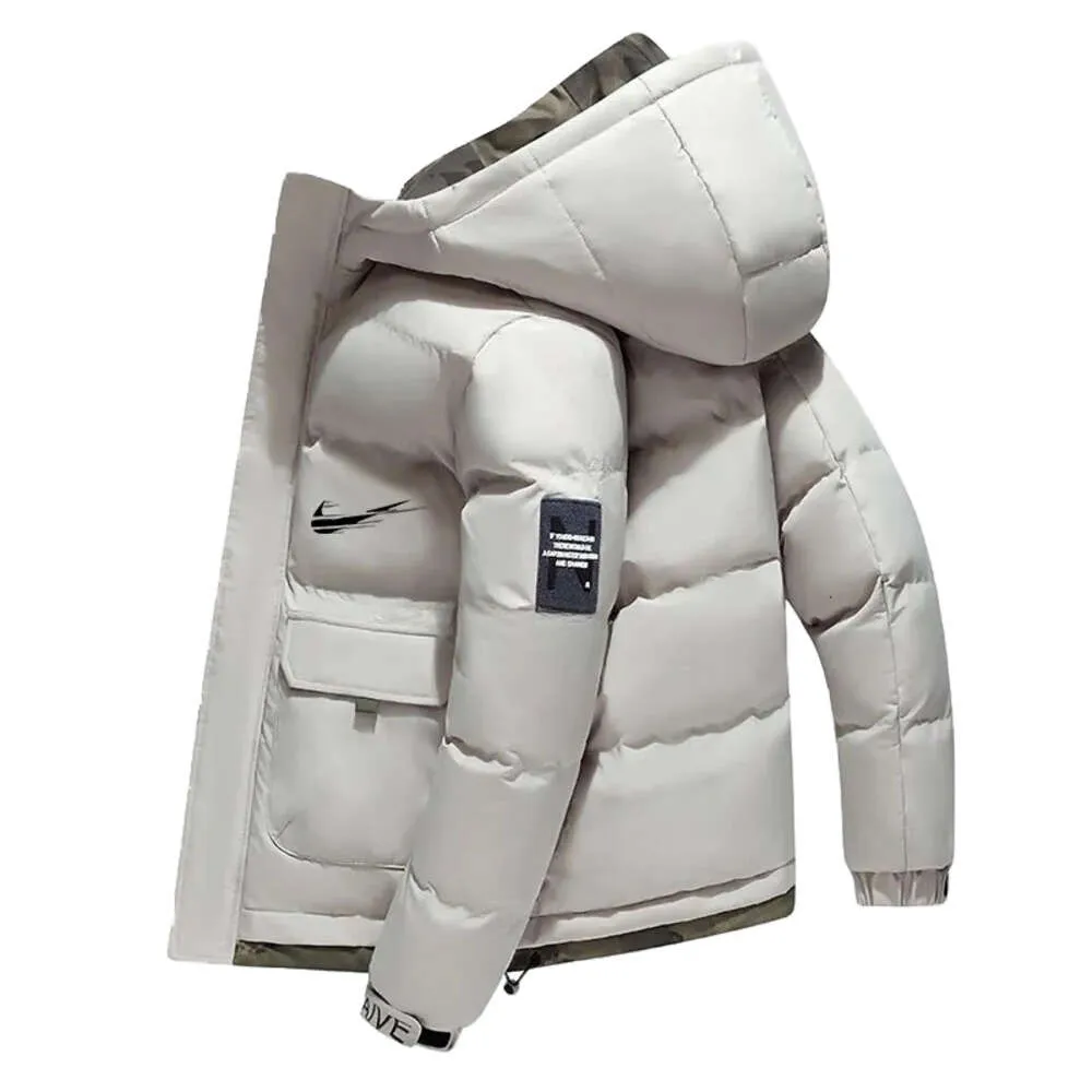 Herres designer jacka vinter hoodie varm down jacka utomhus vindtäta parka casual mode peplum jacka comfortale3