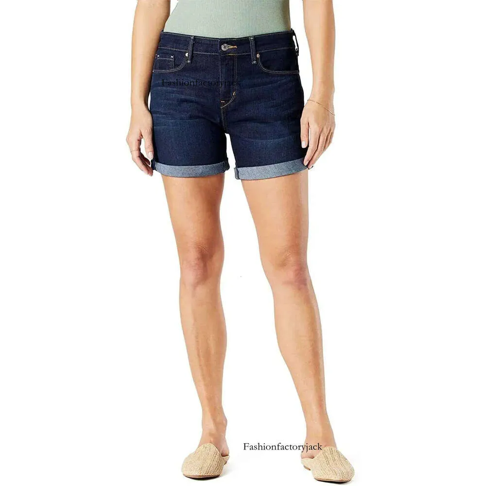 Signatur von Levi Strauss Co. Gold Label Label Damen-Mid-Rise-Shorts (erhältlich in Übergröße)