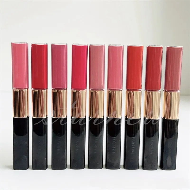 Märke högkvalitativ glans Epack Le Rouge Duo Ultra Tenue UltraWear Liquid Lipstick