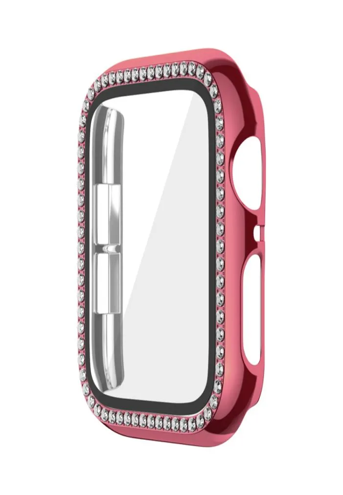 Rugged Diamond Protective Case mit Bildschirmschutz für Apple Watch 765SE9089576