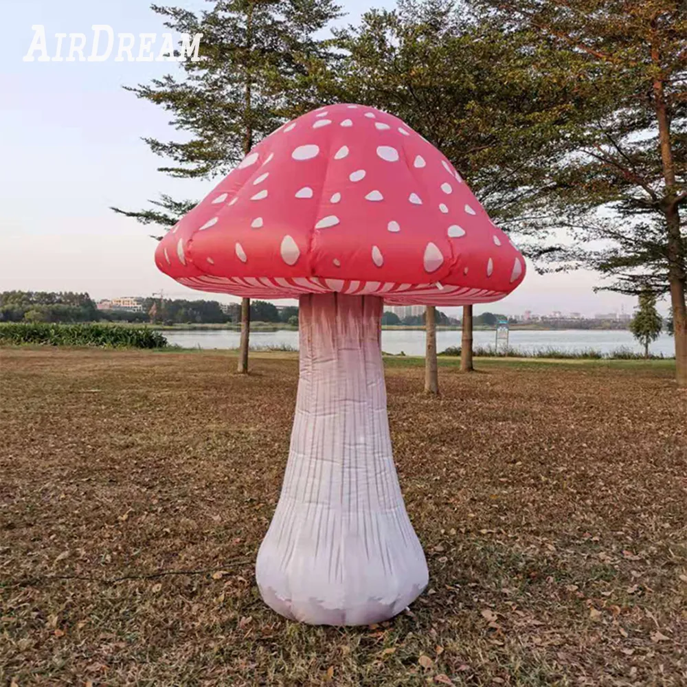 Giant 20ft Inflatable Mushroom with LED Lights - Wholesale Party ...