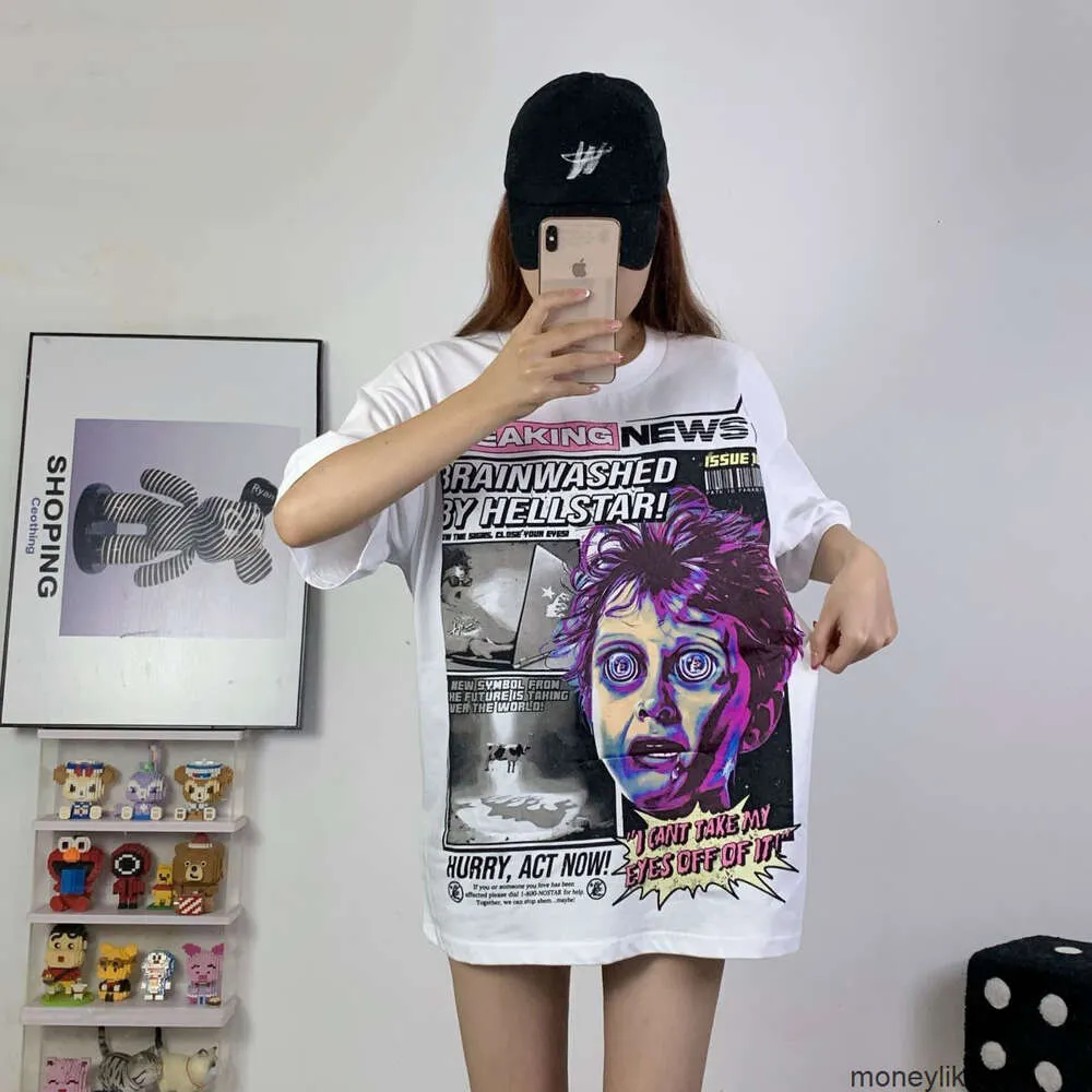 Fashion Clothing Mens Designer Tees T-Shirts Hellstar Breaking